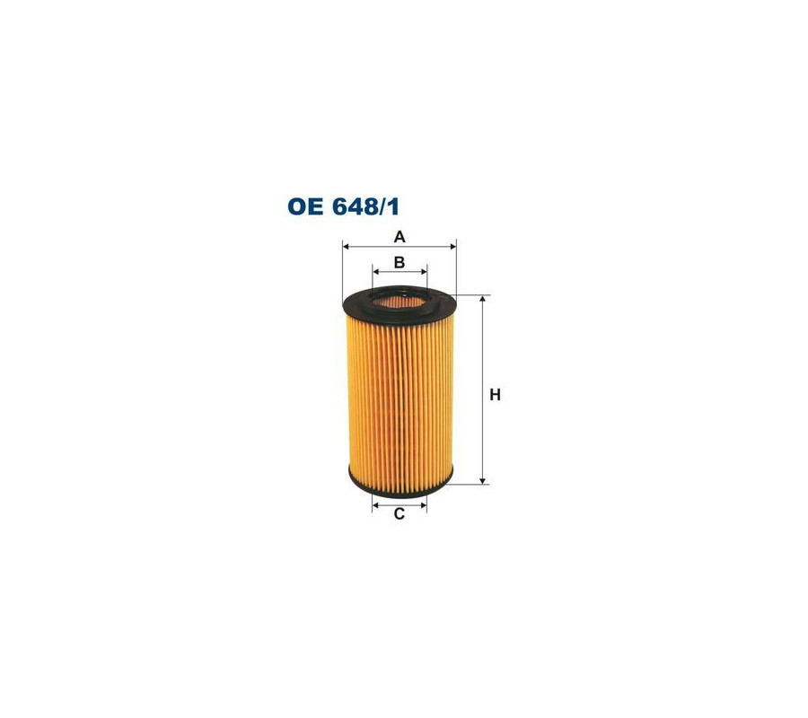 BFO4040 (OE648/1) filtr oleju Borg&Beck