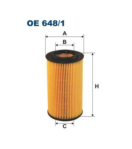 BFO4040 (OE648/1) filtr oleju Borg&Beck