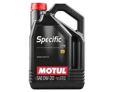 OLEJ MOTUL 0W20 5L SPECIFIC 17 FE C5 / RN17 FE