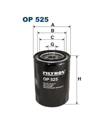 BFO4061 (OP525) filtr oleju Borg&Beck