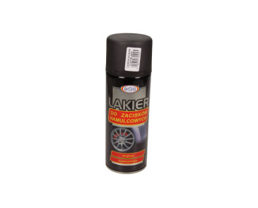 LAKIER DO ZACISKÓW HAM. CZARNY 400ML RAL9021 FLAT BLACK MATOWY 400ML / WESCO