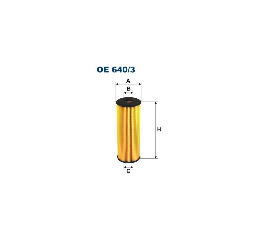 BFO4066 (OE640/3) filtr oleju Borg&Beck
