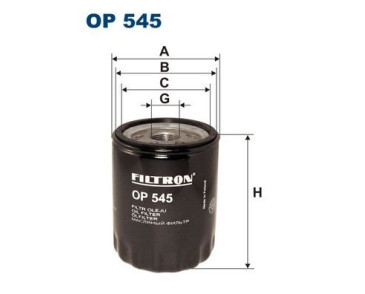 BFO4072 (OP545) filtr oleju Borg&Beck