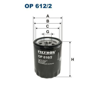 BFO4115 (OP616/2) filtr oleju Borg&Beck