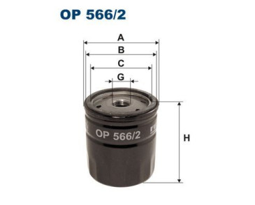 BFO4125 (OP566/2) filtr oleju Borg&Beck