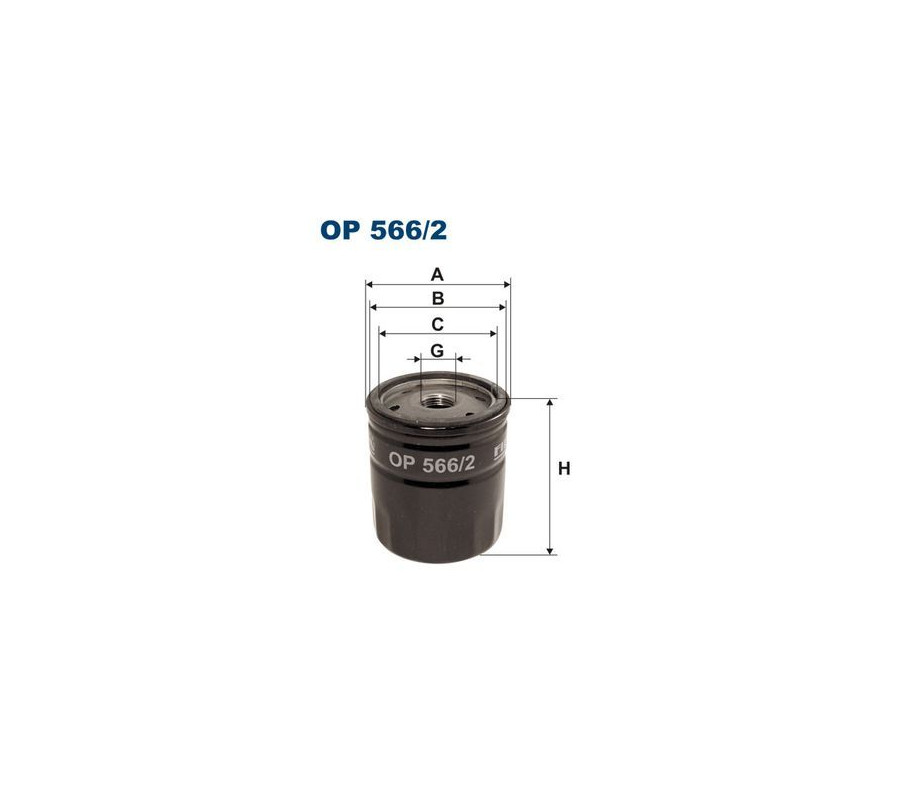 BFO4125 (OP566/2) filtr oleju Borg&Beck