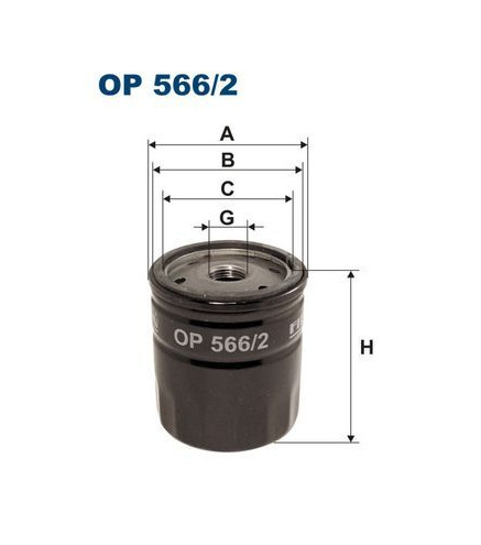 BFO4125 (OP566/2) filtr oleju Borg&Beck