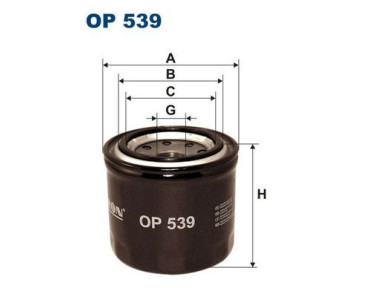 BFO4171 (OP539) filtr oleju Borg&Beck