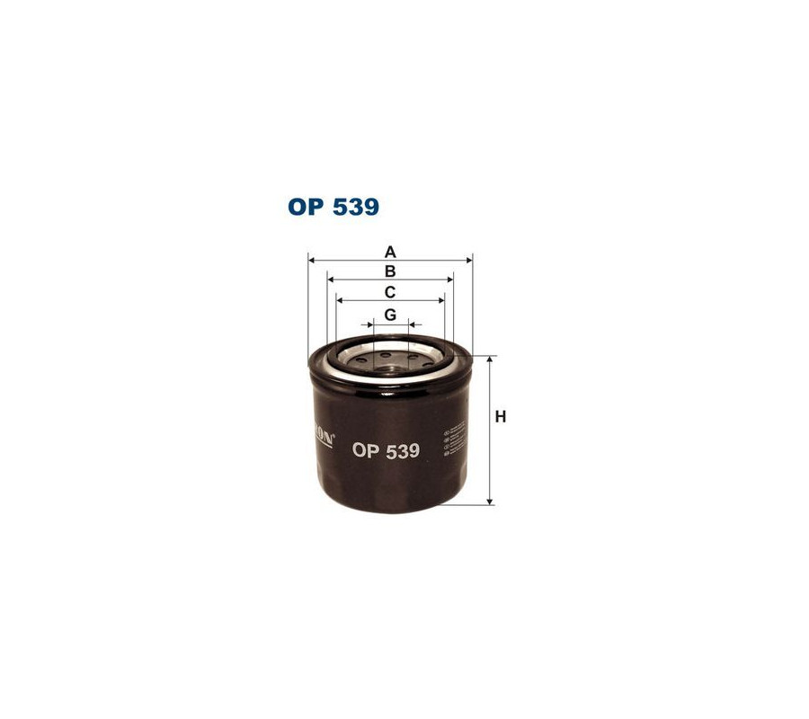 BFO4171 (OP539) filtr oleju Borg&Beck
