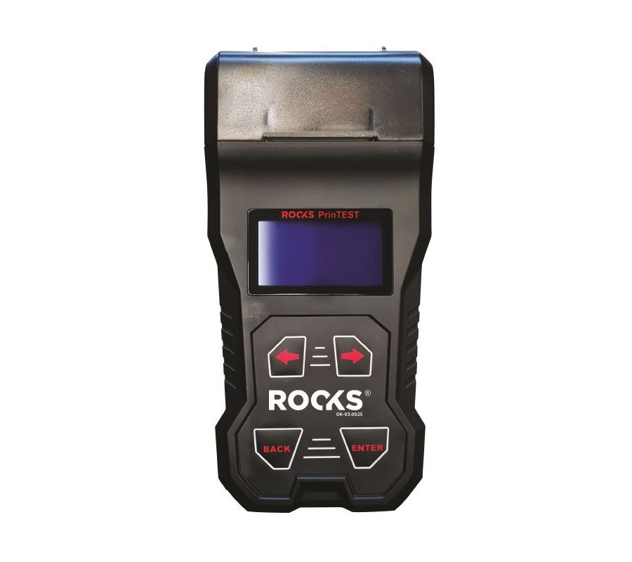 TESTER AKUMULATORÓW Z DRUKARKĄ 6/12/24V, 40-2000 CCA,