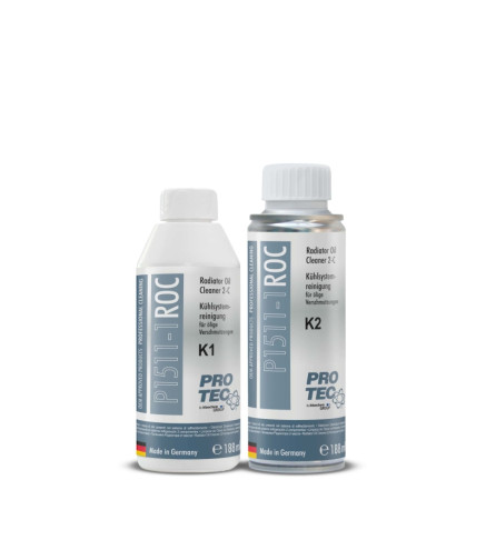 RADIATOR OIL CLEANER 376ML 2-COMPONENTS K1 (188ML) + K2 (188ML) / P1511-1 LUB P1511-3