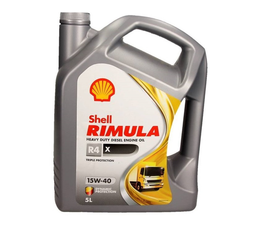 OLEJ SHELL 15W40 5L RIMULA R4 X / E7 / CI-4 / MAN 3275-1 / 228.3 / RLD -3 / VDS-3 / SAMOCHODY CIĘŻAROWE