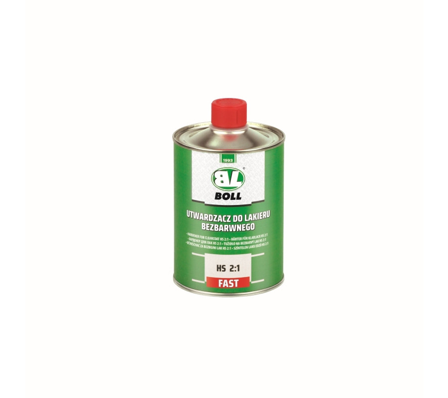 UTWARDZACZ DO LAKIERU BEZBARWNEGO 500ML HS 2:1 FAST