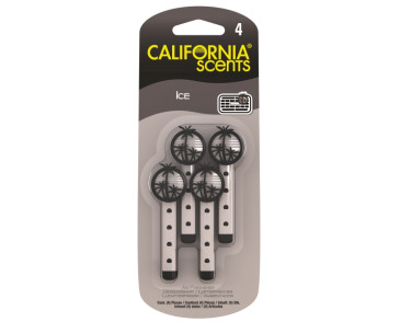 ZAPACH CALIFORNIA SCENTS VENT STICKS DO NAWIEWU - ICE (4SZT.)