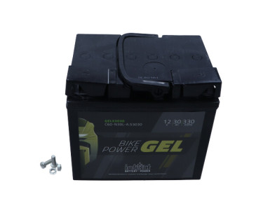 AKUMULATOR MOTO. 12V 30AH/330A P+ ŻELOWY (WYM:179X125X166)