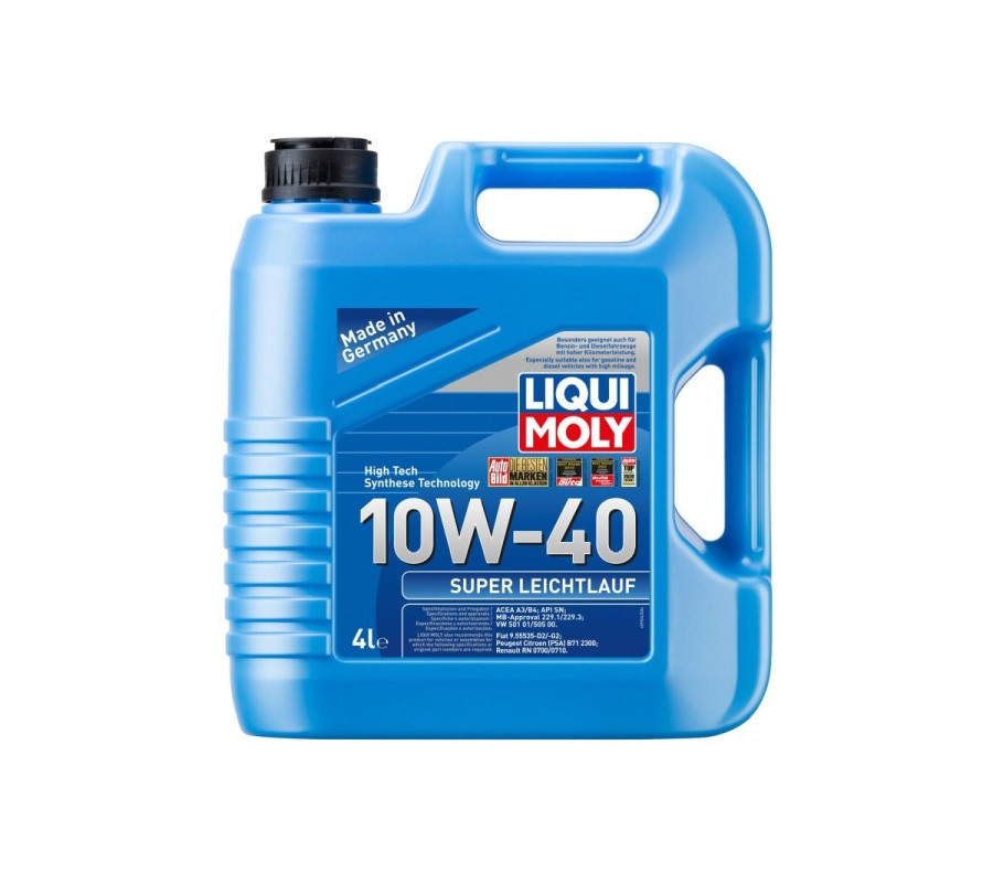 OLEJ LIQUI MOLY 10W40 4L SUPER LEICHTLAUF / 505.00 / 229.1