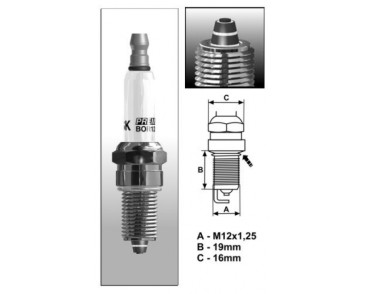 BR14ZC (1165) świeca zapłonowa BRISKPremium ZC - multi-spark plug