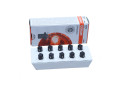 ŻARÓWKA BAX 12V/1,2W 8,5D CZARNY (Z COK. PLAST.) 10SZT.