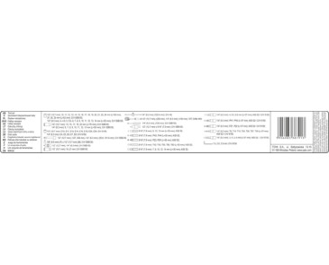 ZESTAW NARZĘDZIOWY 1/4 I 1/2 KPL 108 SZT