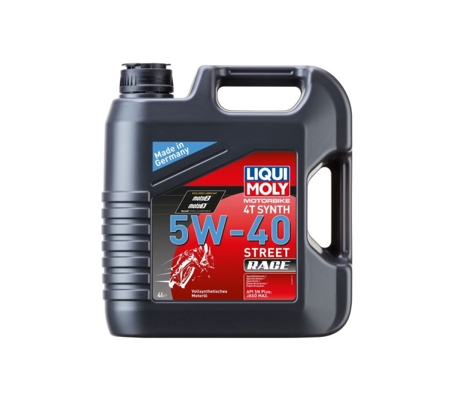 OLEJ LIQUI MOLY 5W40 4L 4T MOTORBIKE RACE SYNTH. / MOTOCYKLE