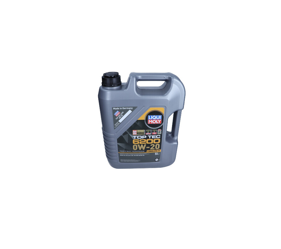OLEJ LIQUI MOLY 0W20 5L TOP TEC 6200 / 508.00 / 509.00