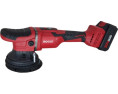 20V AQ-ONE MASZYNA POLERSKA DUAL-ACTION 125 MM X 15 MM , 2100-4800 RPM, KPL Z AKUMULATOREM 4AH