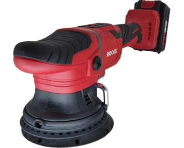 20V AQ-ONE MASZYNA POLERSKA DUAL-ACTION 125 MM X 15 MM , 2100-4800 RPM, KPL Z AKUMULATOREM 4AH