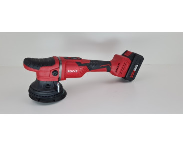 20V AQ-ONE MASZYNA POLERSKA DUAL-ACTION 125 MM X 15 MM , 2100-4800 RPM, KPL Z AKUMULATOREM 4AH