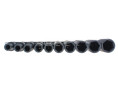 ZESTAW NASADEK UDAROWYCH DŁUGICH ,6-KĄT 1/2, 10 CZ, 10-24 MM