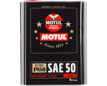 OLEJ MOTUL CLASSIC OIL SAE50 2L / POJAZDY ZABYTKOWE 1950'-