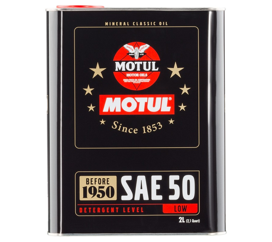 OLEJ MOTUL CLASSIC OIL SAE50 2L / POJAZDY ZABYTKOWE 1950'-