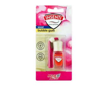 ZAPACH INSENTI WOOD BUTELECZKA 8ML BUBBLE GUM BLISTER / MOJE AUTO