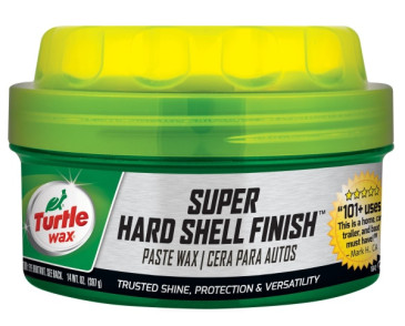 WOSK UNIWERSALNY 397G SUPER HARD SHELL FINISH PASTE WAX / TURTLE WAX GREEN LINE