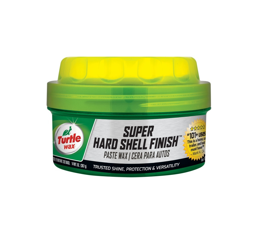 WOSK UNIWERSALNY 397G SUPER HARD SHELL FINISH PASTE WAX / TURTLE WAX GREEN LINE