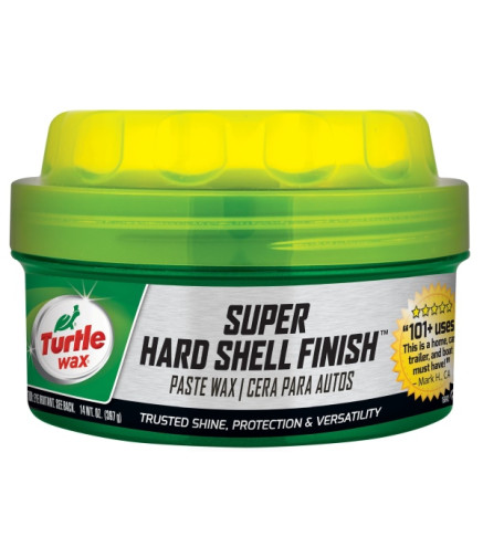 WOSK UNIWERSALNY 397G SUPER HARD SHELL FINISH PASTE WAX / TURTLE WAX GREEN LINE