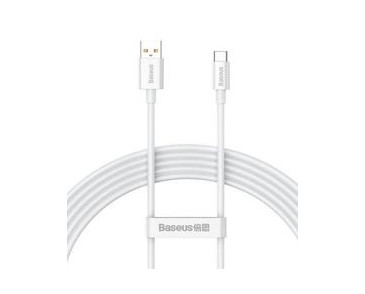 KABEL DO ŁADOWAREK USB DO USB-C SUPERIOR SERIES, 100W, 2M (BIAŁY)