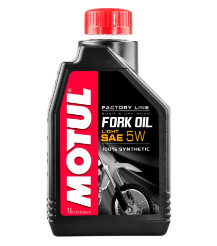 OLEJ MOTUL FORK OIL FACTORY LINE LIGHT 5W 1L / AMORTYZATORY TELESKOPOWE