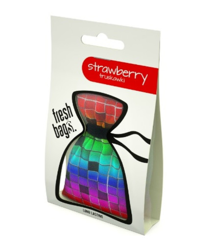 ZAPACH WORECZEK ZAPACHOWY FRESH BAGS ABSTRACT STRAWBERRY