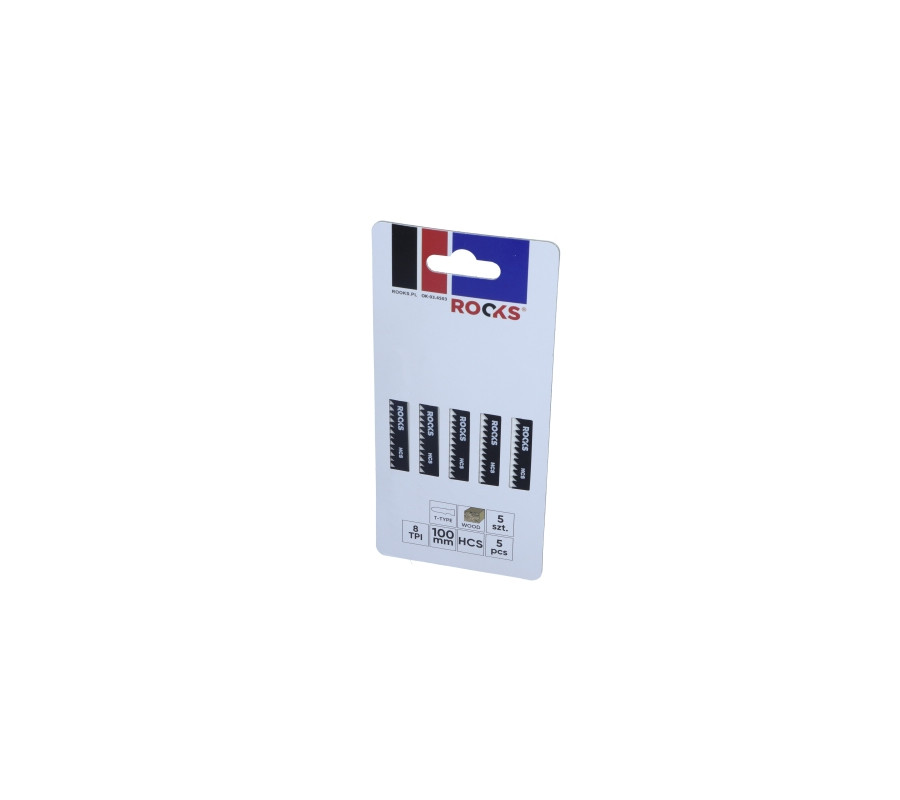 BRZESZCZOT DO WYRZYNARKI HCS, TYP T, DREWNO, 8 TPI X 100 MM, KPL 5 SZT