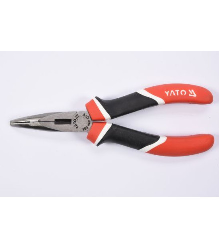 SZCZYPCE WYDŁUŻONE WYGIĘTE, CRV, 160 MM, TRÓJKOLOROWE RĘKOJEŚCI