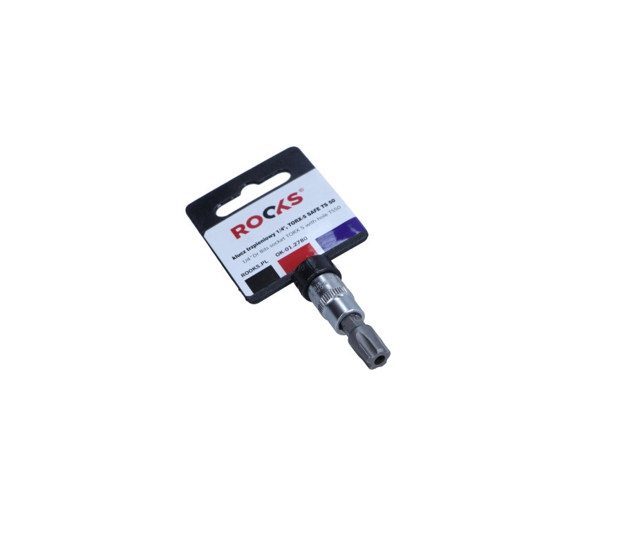 KLUCZ TRZPIENIOWY 1/4, TORX-5 SAFE TS 50