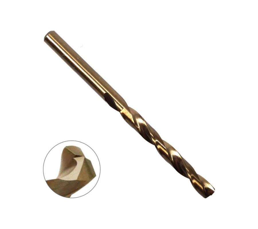 WIERTŁO DO METALU STRONG FI 5,0 MM, HSS CO 1000 N/MM2, DIN 338