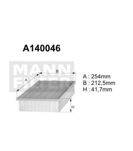 A140046 Filtr powietrza Denckermann