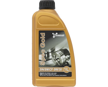OLEJ SPECOL 0W30 1L SPEC GOLD SN/CF / A3/B4 / LL01 / GM LL A 025 / GF5 / 229.3 229.5 / RN0710 / VOLVO 95200356 / 502.00 505.00
