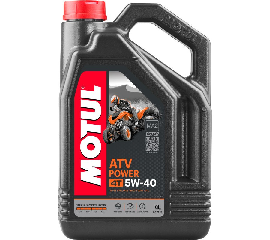 OLEJ MOTUL 5W40 4L ATV POWER 4T / MOTOCYKLE