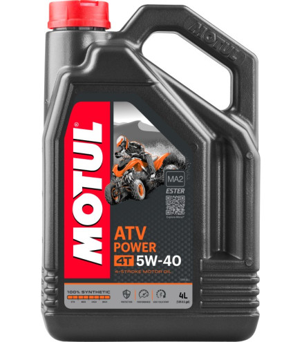 OLEJ MOTUL 5W40 4L ATV POWER 4T / MOTOCYKLE