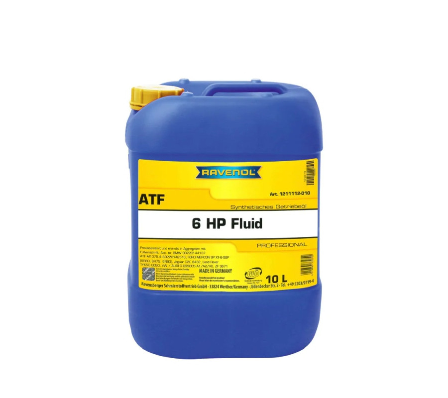 OLEJ RAVENOL ATF 6HP 10L / VAG G 055 005 / BMW 83220144137
