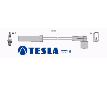 T671B Przewody zapłonowe TESLA