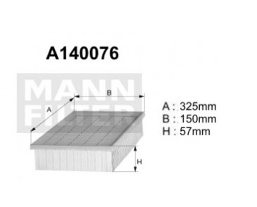 A140076 Filtr powietrza Denckermann