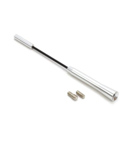 MASZT ANTENY SAMOCHODOWEJ 20 CM 5/6MM ADAPTER